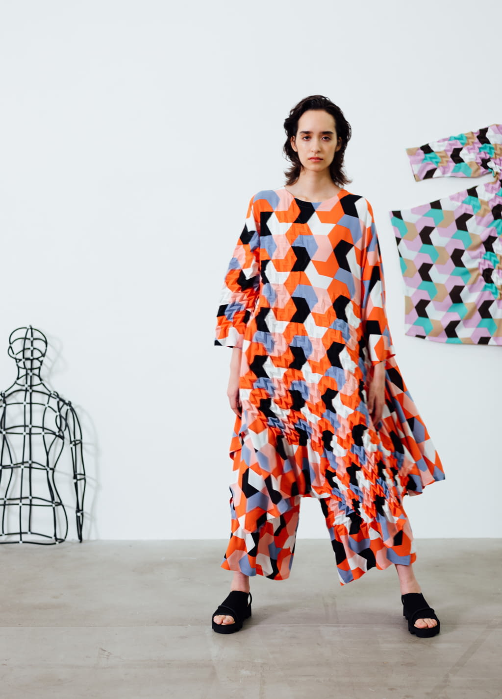 Fashion Week Paris Spring/Summer 2021 look 29 from the Issey Miyake collection womenswear
