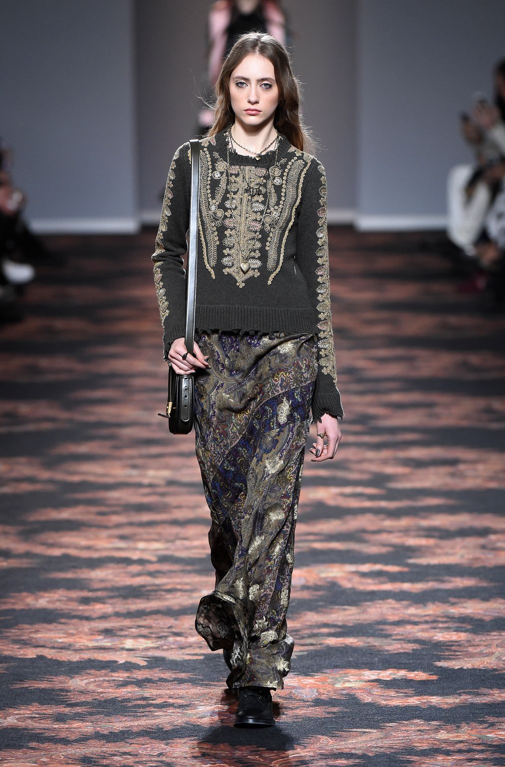 Fashion Week Milan Fall/Winter 2016 look 29 from the Etro collection 女装