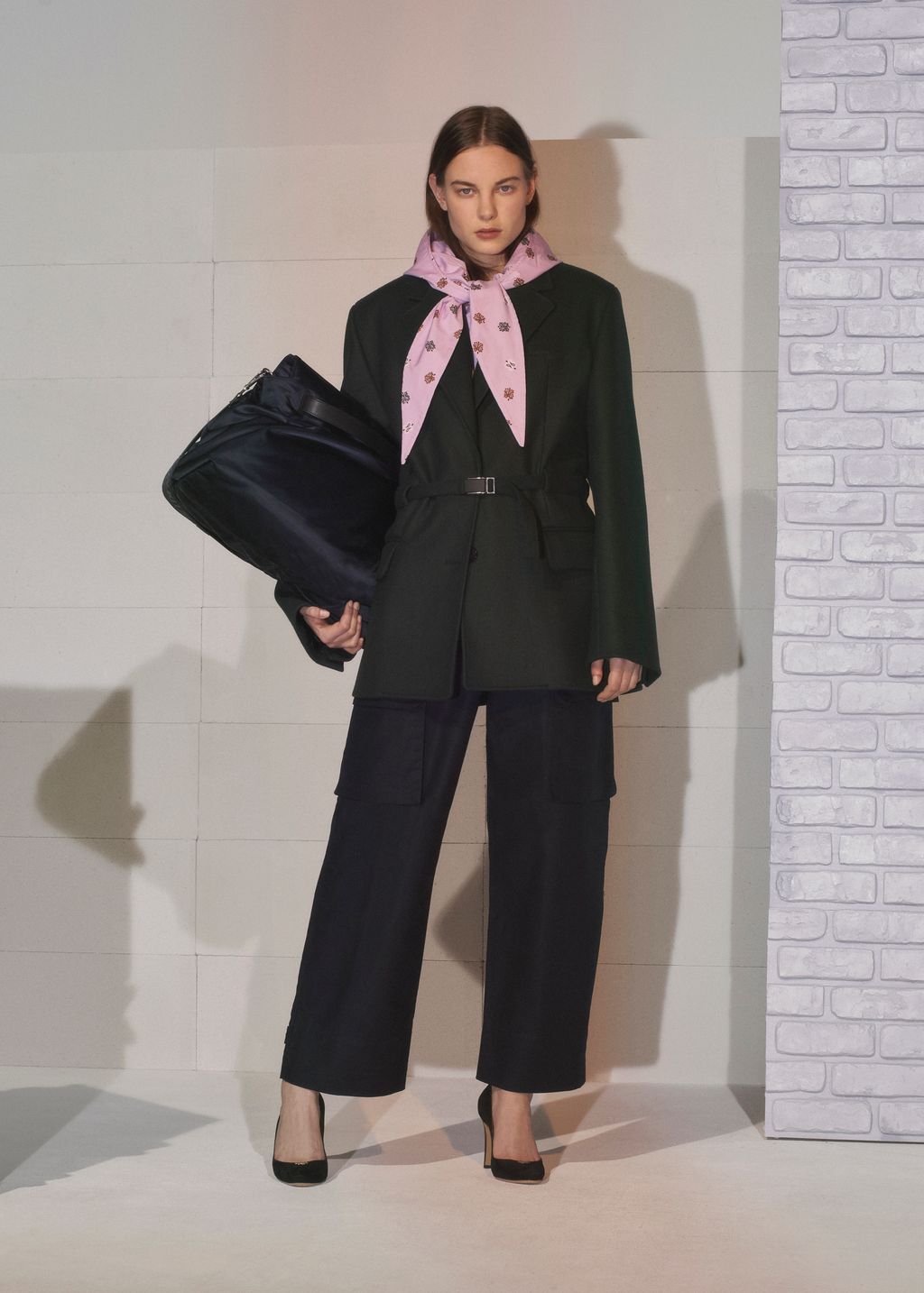 Fashion Week Paris Fall/Winter 2019 look 29 de la collection Maison Kitsuné womenswear