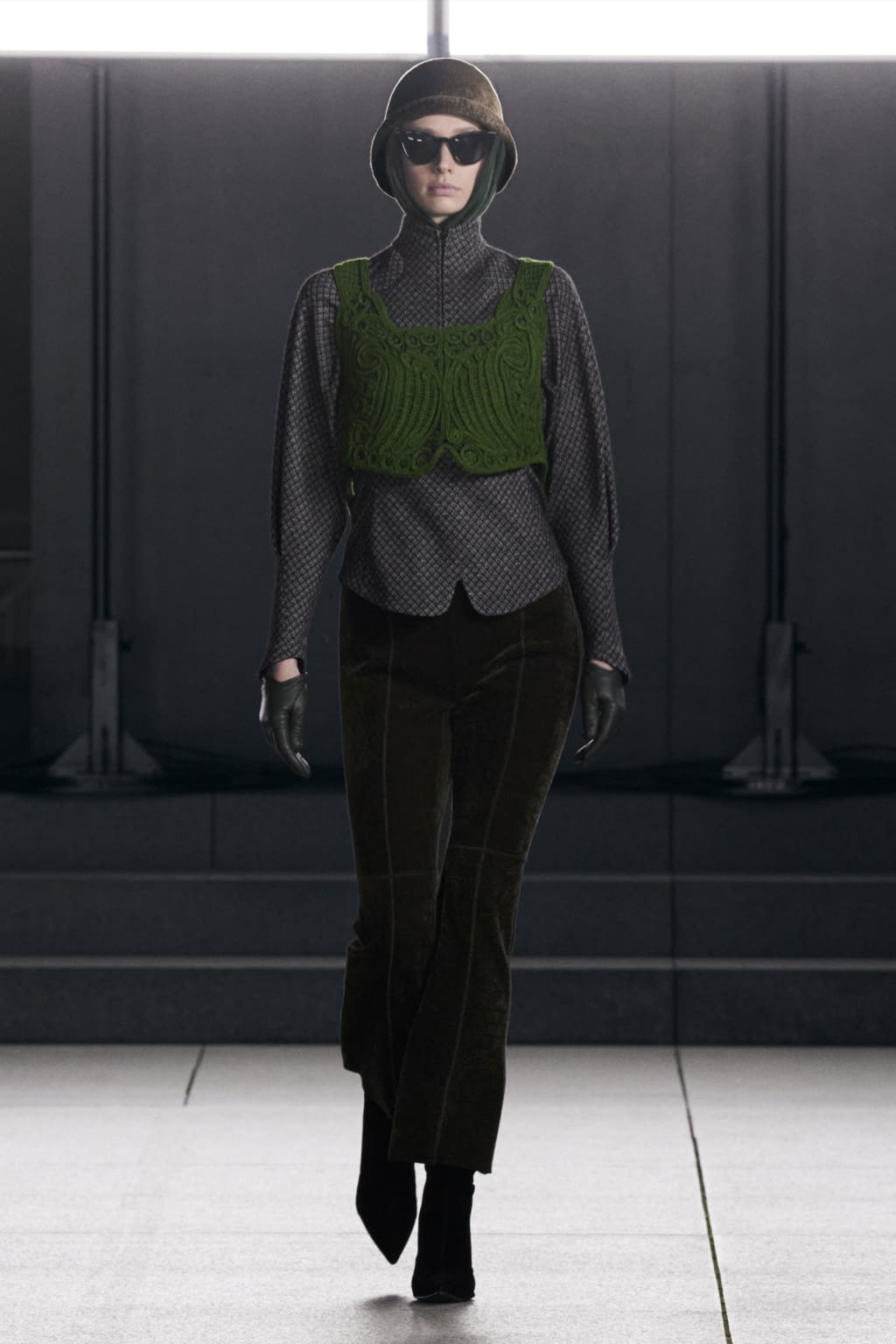 Fashion Week Paris Fall/Winter 2022 look 29 de la collection Mame Kurogouchi womenswear