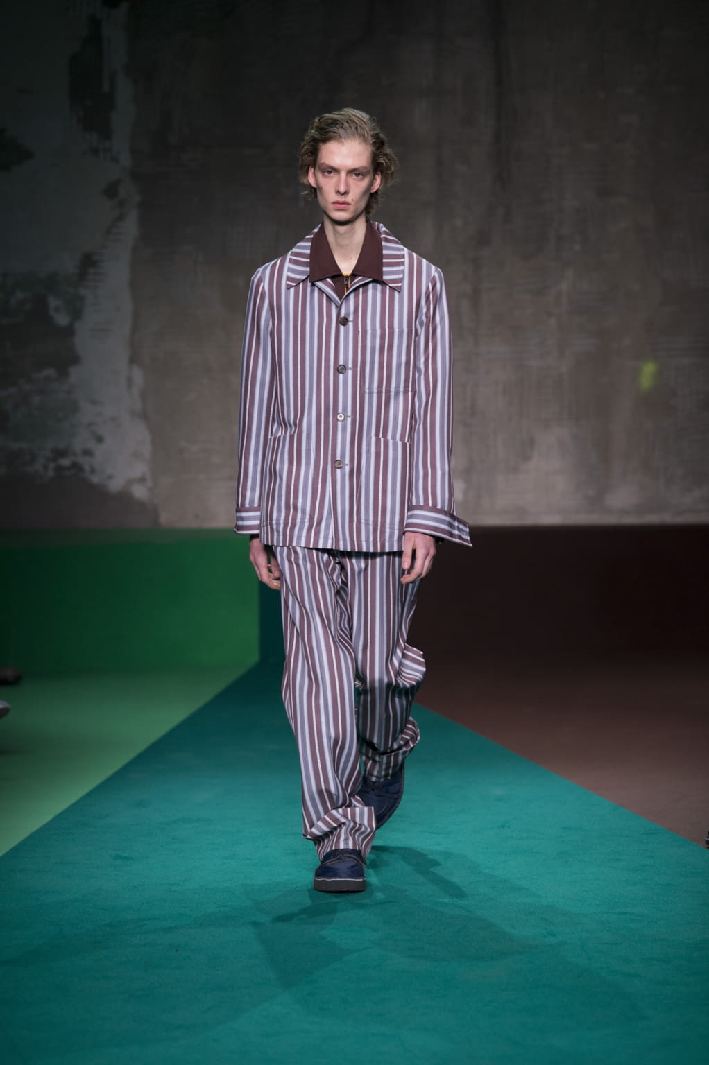 Fashion Week Milan Fall/Winter 2017 look 29 from the Marni collection 男装