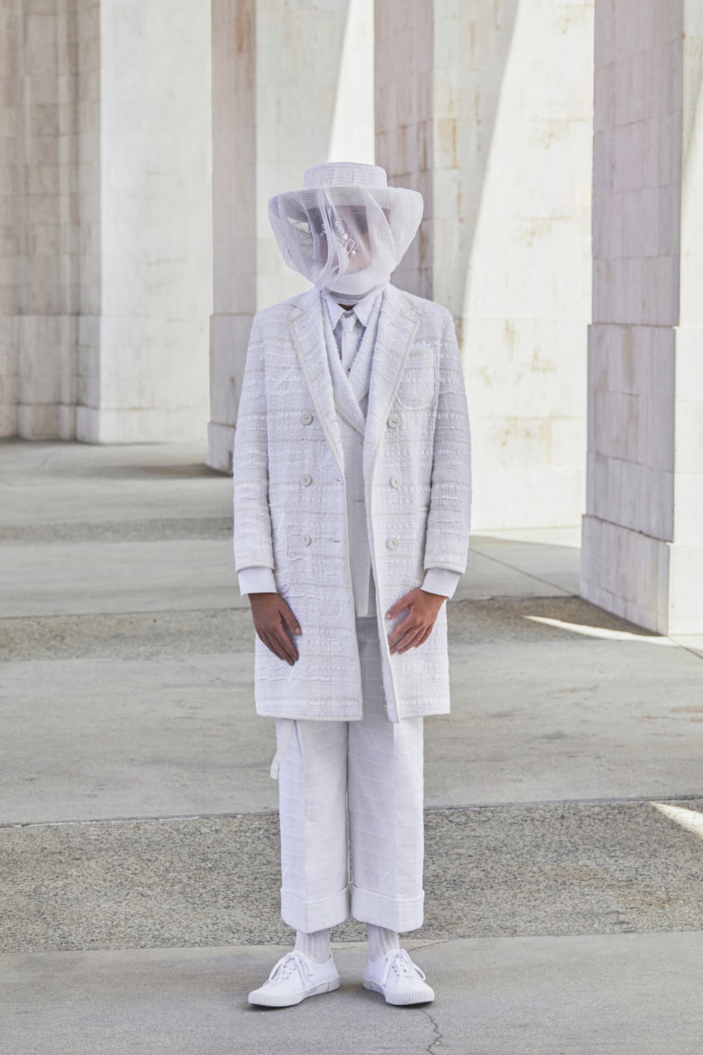 Fashion Week Paris Spring/Summer 2021 look 3 from the Thom Browne collection 女装