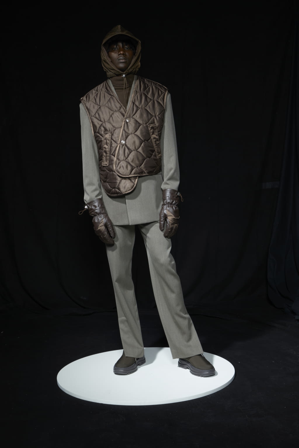 Fashion Week Paris Fall/Winter 2022 look 3 from the SOLID HOMME collection menswear