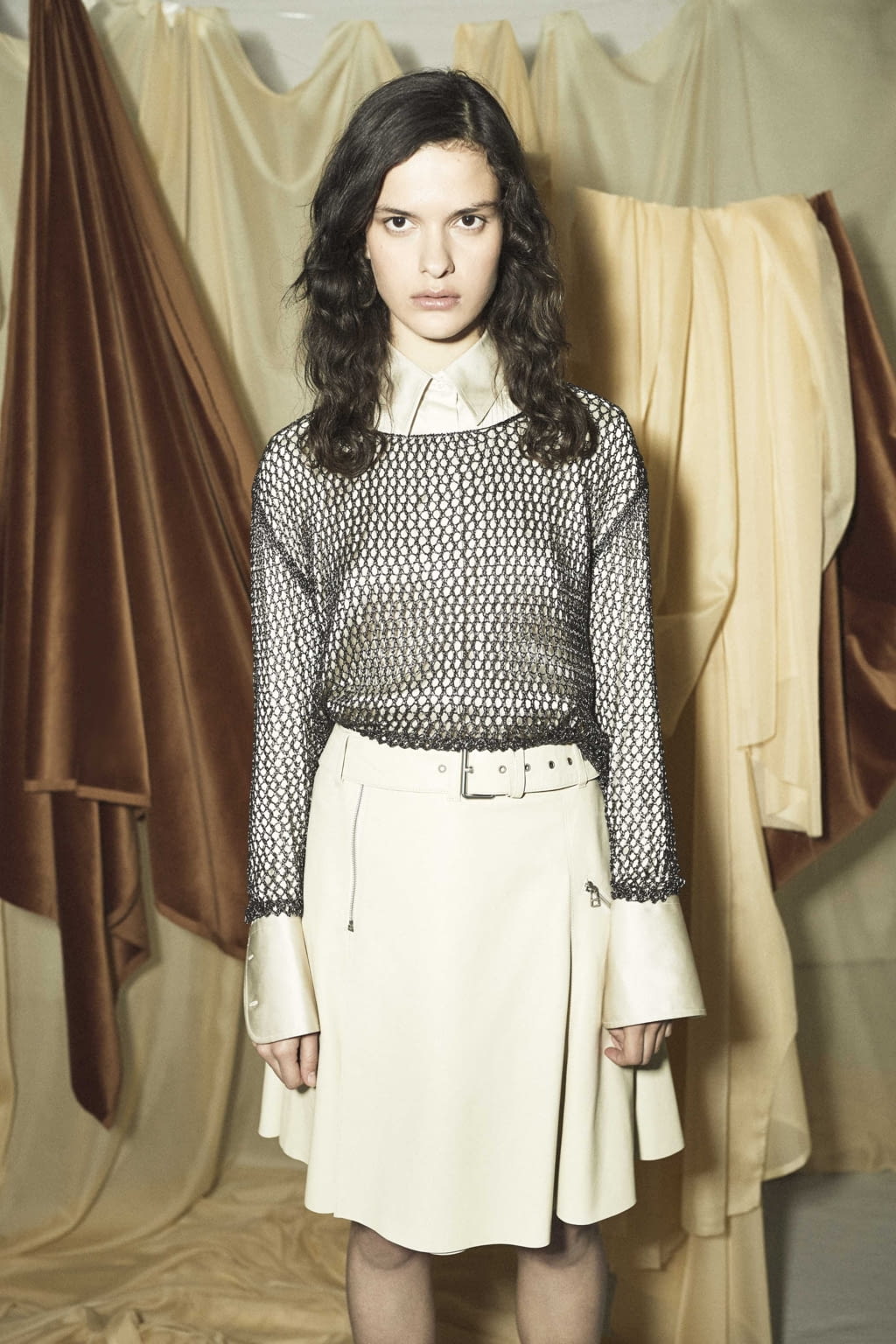 Fashion Week London Pre-Fall 2019 look 3 from the Alexa Chung collection womenswear