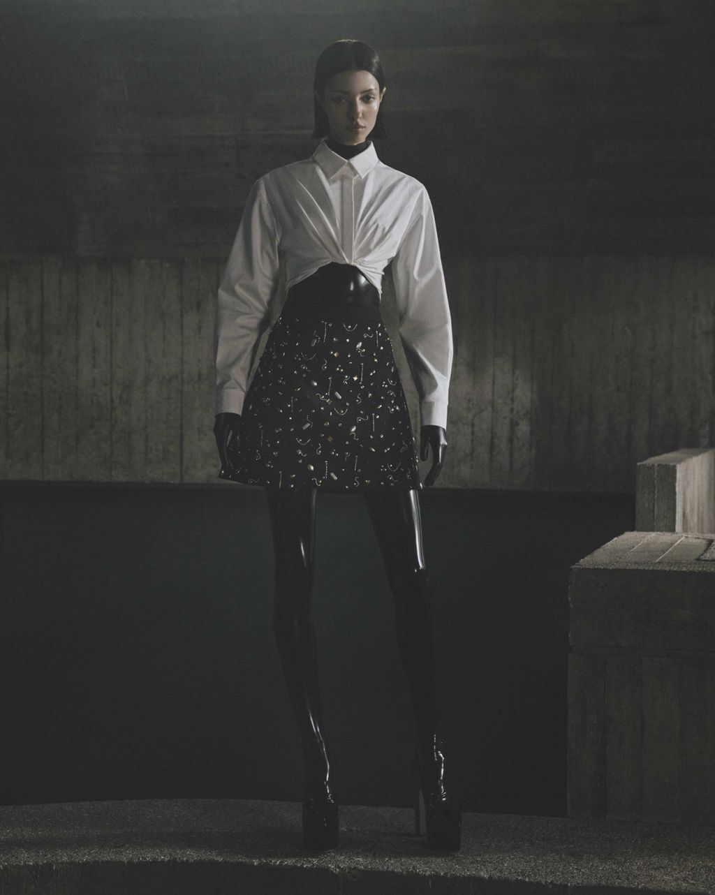 Fashion Week New York Fall/Winter 2023 look 3 de la collection SAFIYAA womenswear