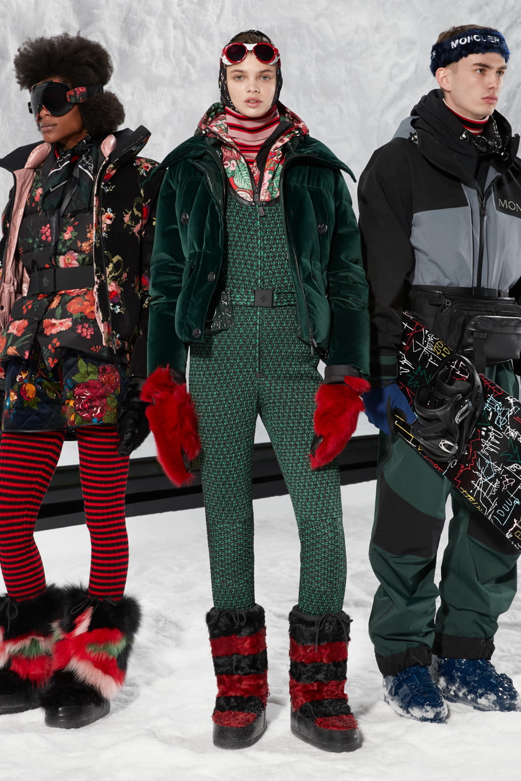 Fashion Week Milan Fall/Winter 2018 look 71 from the Moncler Genius collection 女装