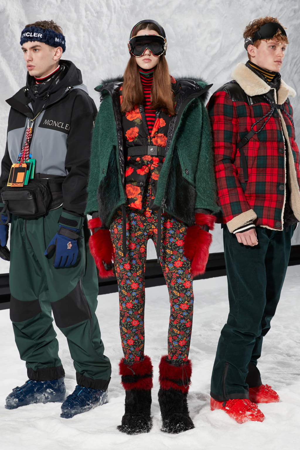 Fashion Week Milan Fall/Winter 2018 look 75 from the Moncler Genius collection 女装