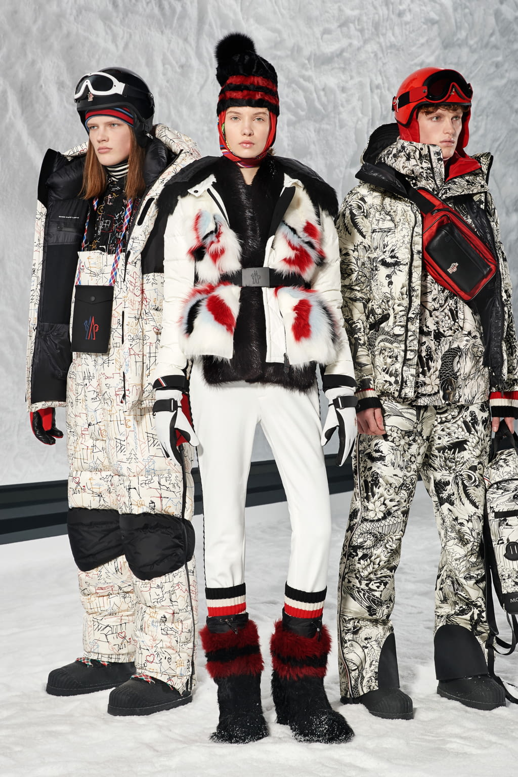 Fashion Week Milan Fall/Winter 2018 look 105 from the Moncler Genius collection 女装