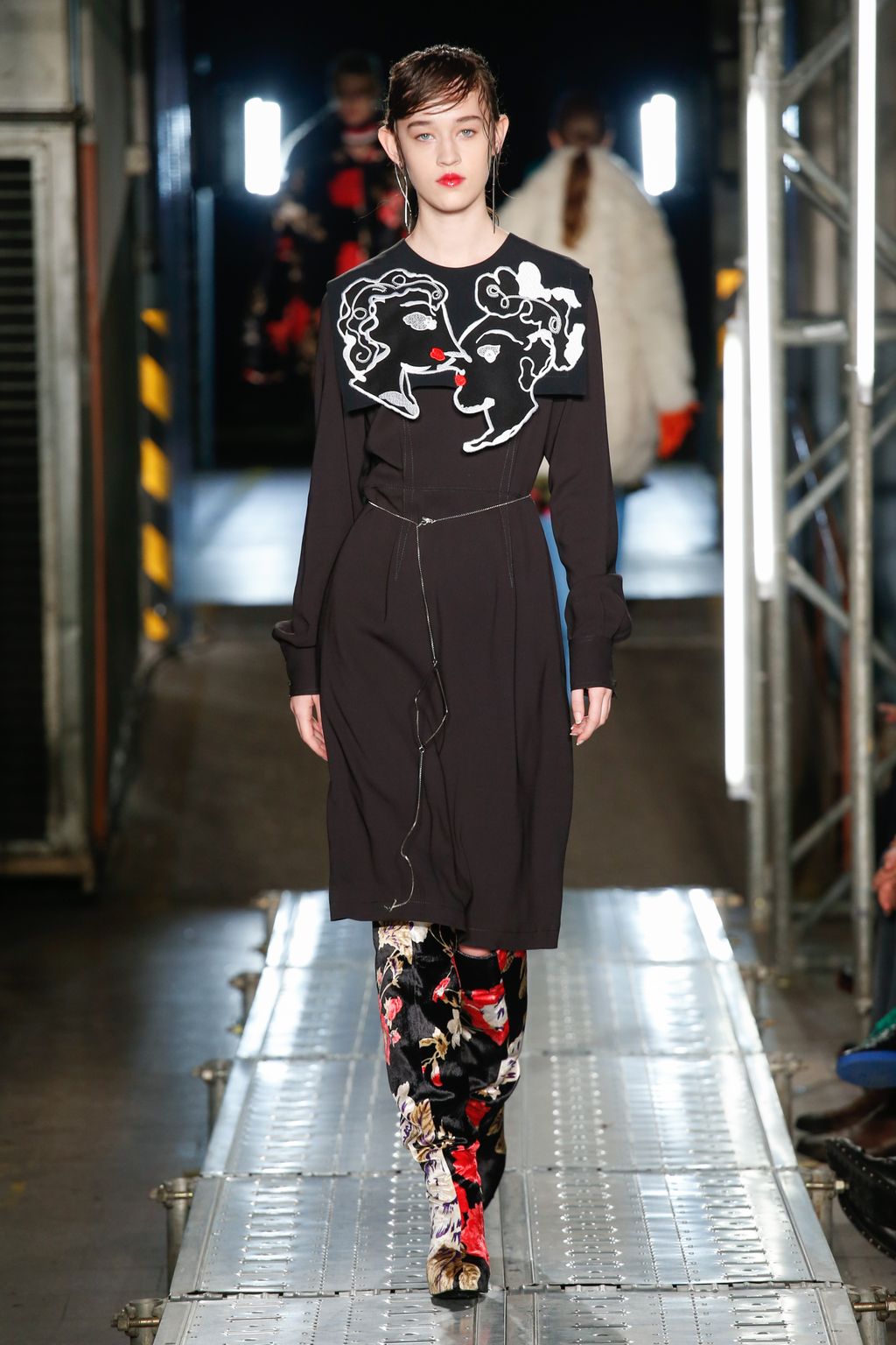 Fashion Week Milan Fall/Winter 2016 look 30 from the MSGM collection 女装