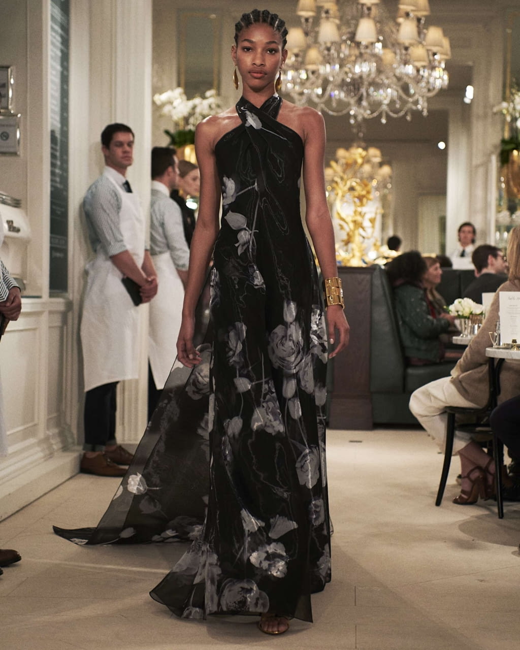 Fashion Week New York Spring/Summer 2019 look 30 de la collection Ralph Lauren womenswear
