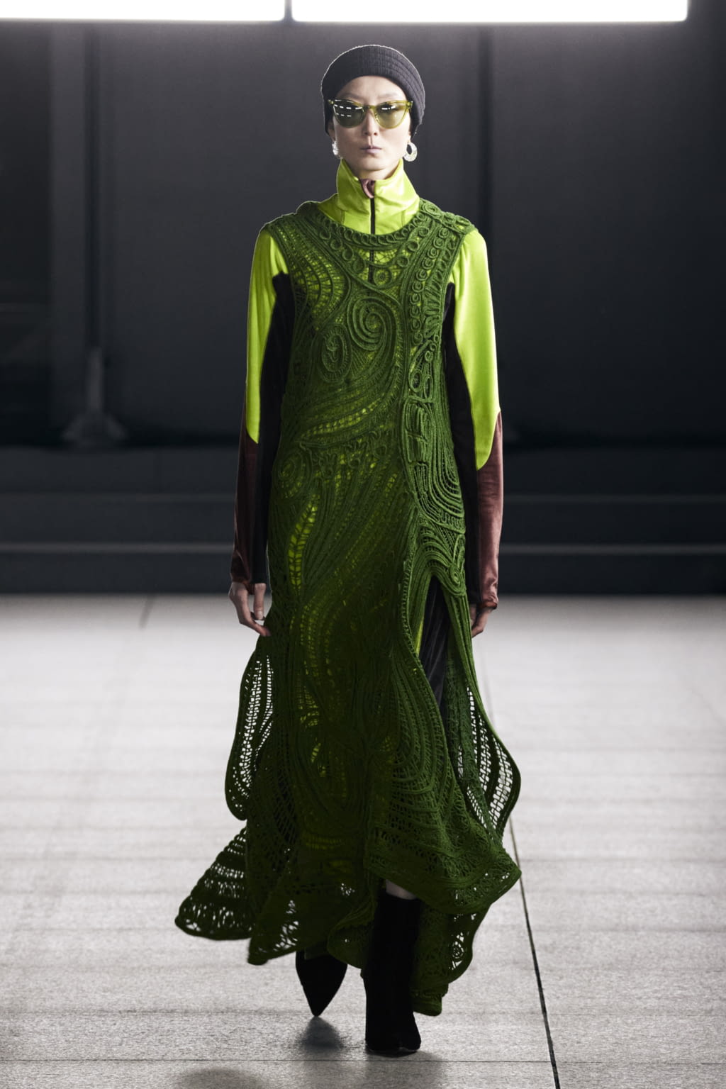 Fashion Week Paris Fall/Winter 2022 look 30 from the Mame Kurogouchi collection womenswear