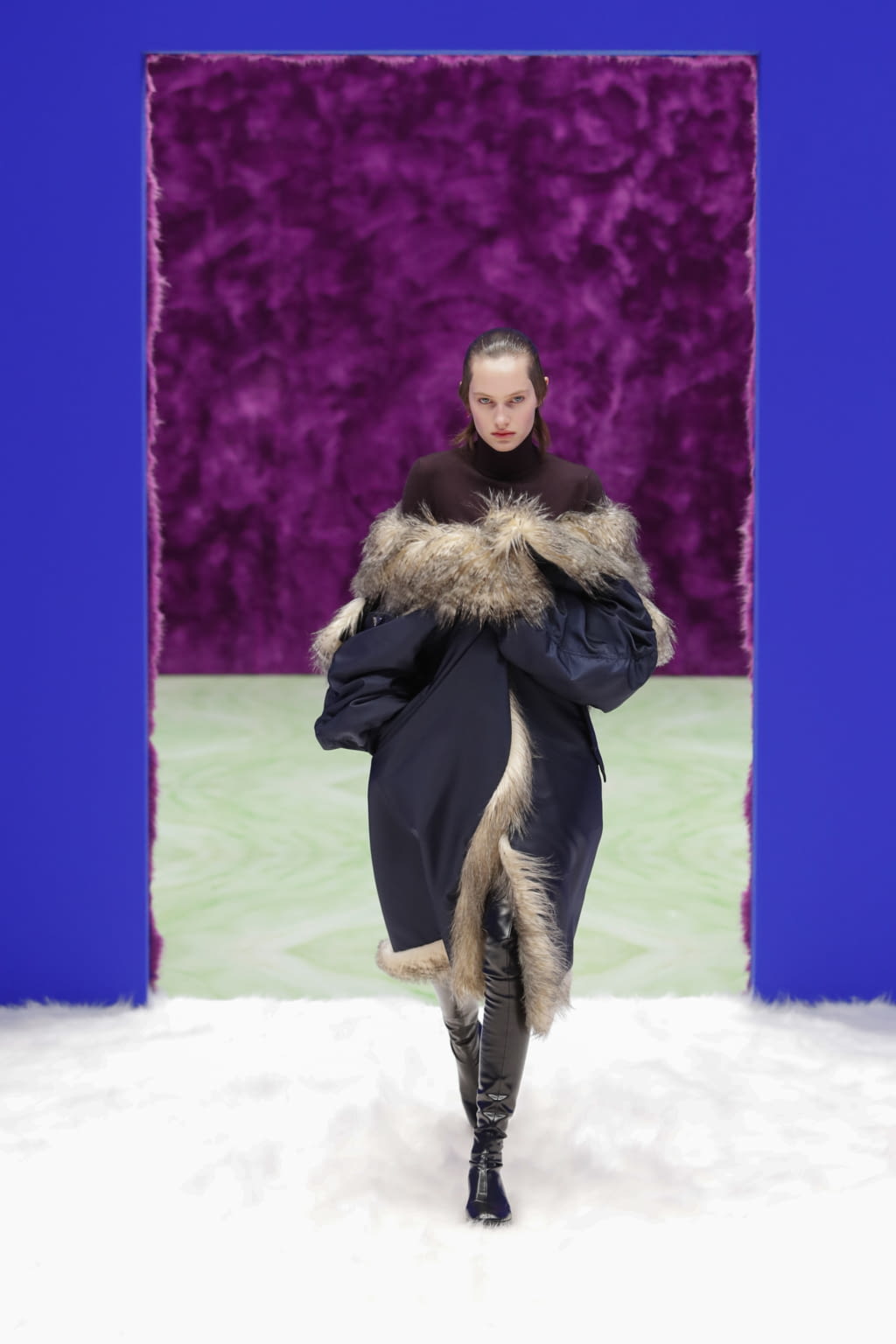 Fashion Week Milan Fall/Winter 2021 look 30 de la collection Prada womenswear