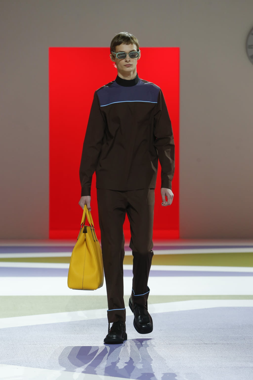 Fashion Week Milan Fall/Winter 2020 look 30 from the Prada collection menswear