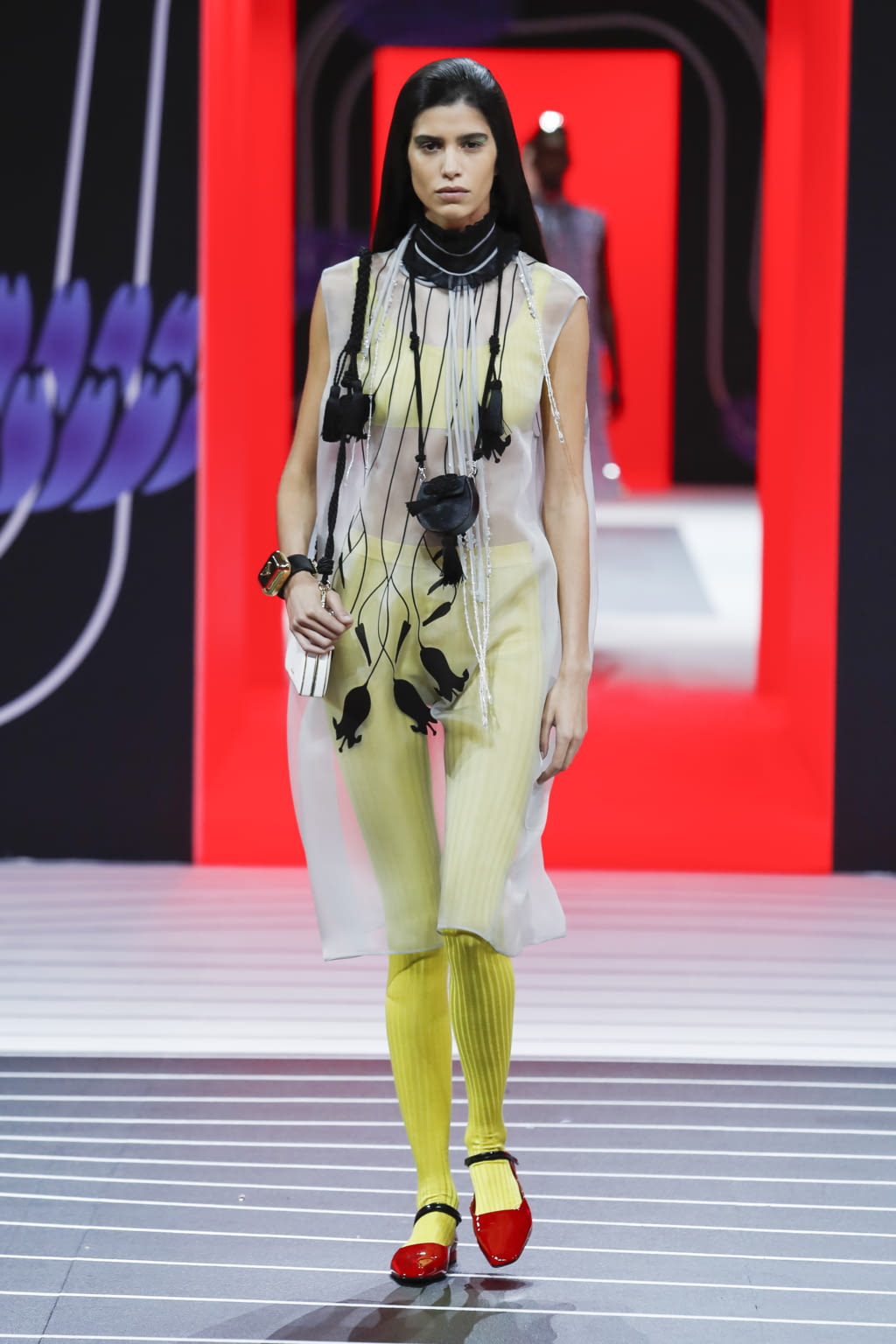 Fashion Week Milan Fall/Winter 2020 look 30 de la collection Prada womenswear