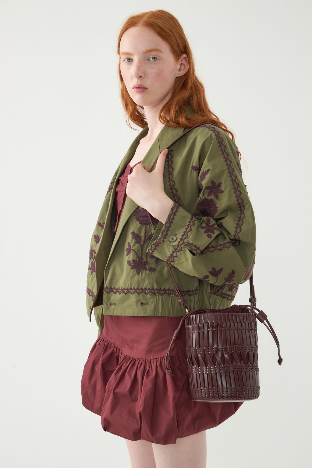 Fashion Week Paris Spring-Summer 2025 look 30 from the Antik Batik collection womenswear
