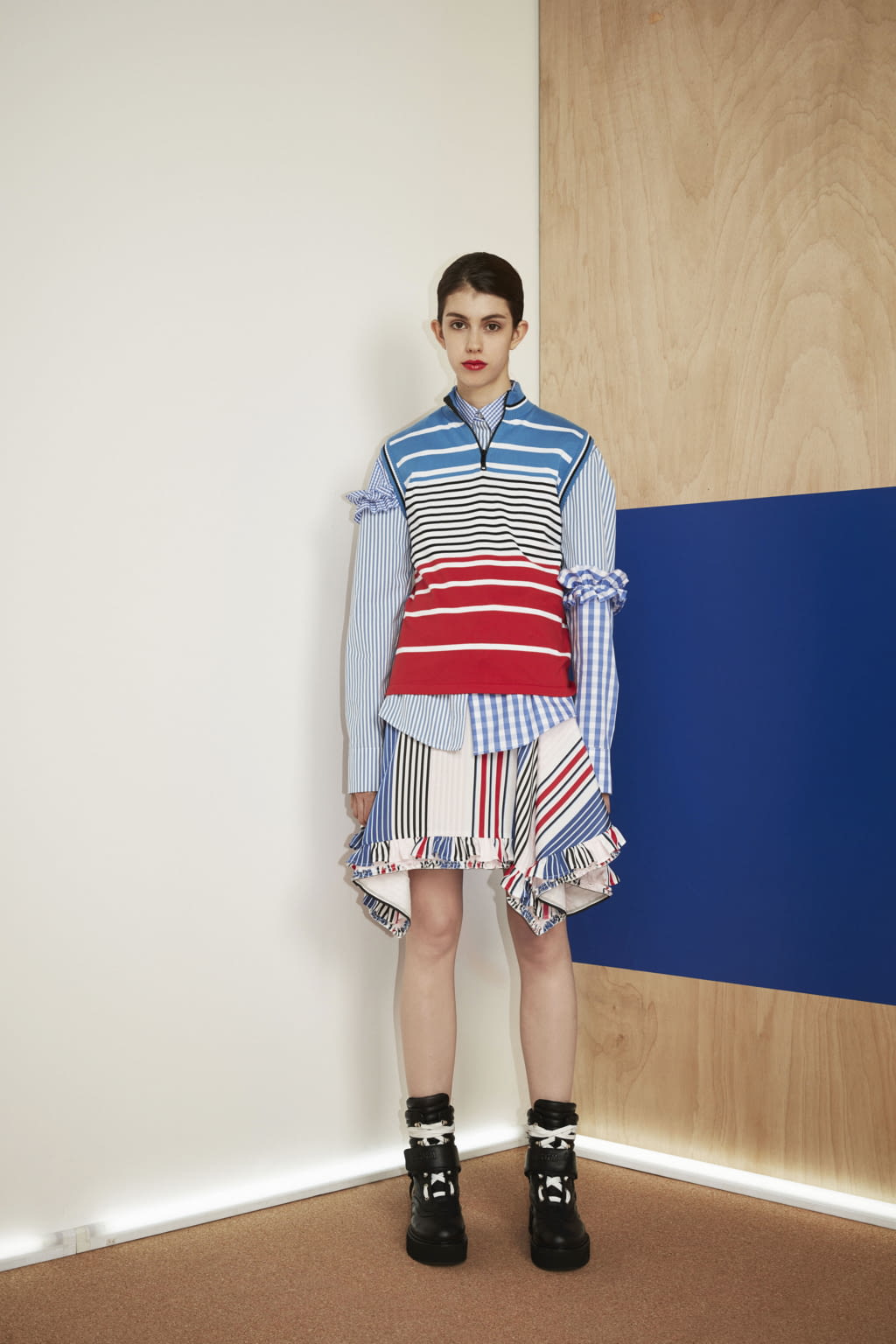 Fashion Week Milan Resort 2017 look 31 from the MSGM collection womenswear