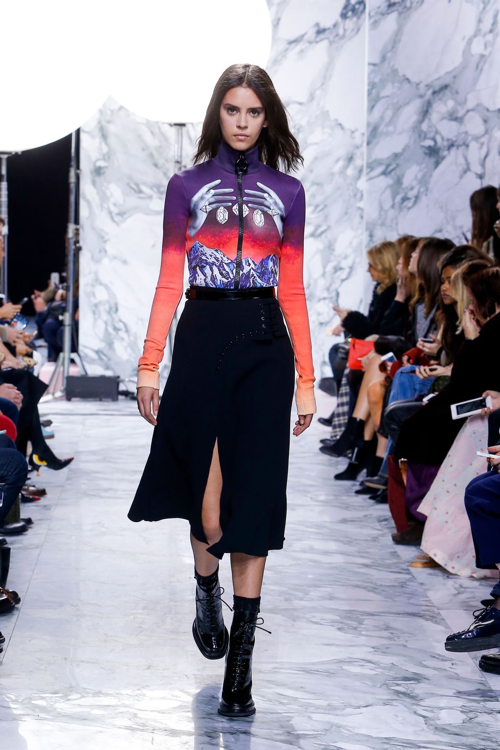 Fashion Week Paris Fall/Winter 2016 look 31 from the Carven collection womenswear