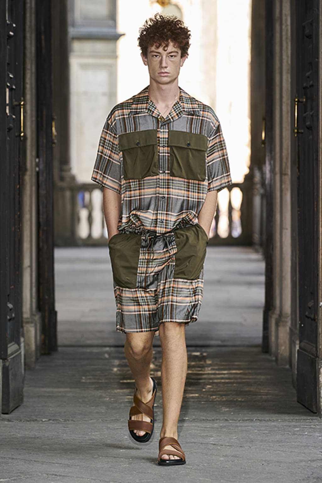 Fashion Week Milan Spring/Summer 2021 look 31 from the David Catalan collection menswear