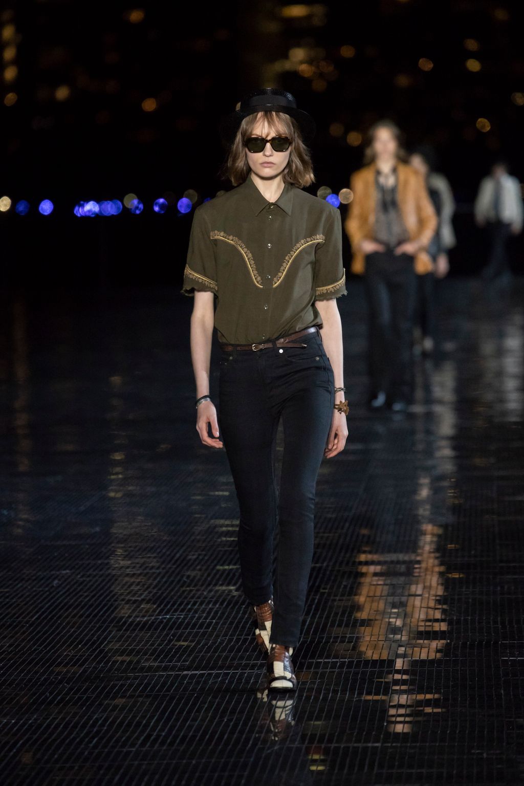 Fashion Week New York Spring/Summer 2019 look 30 de la collection Saint Laurent menswear
