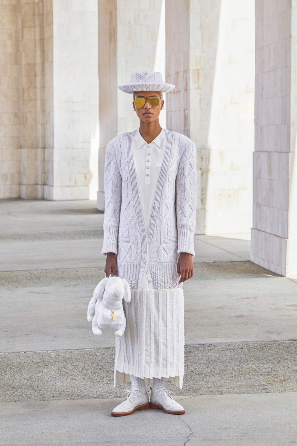 Fashion Week Paris Spring/Summer 2021 look 35 from the Thom Browne collection womenswear