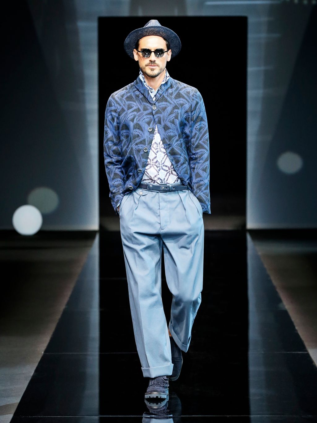 Fashion Week Milan Spring/Summer 2017 look 31 from the Giorgio Armani collection menswear