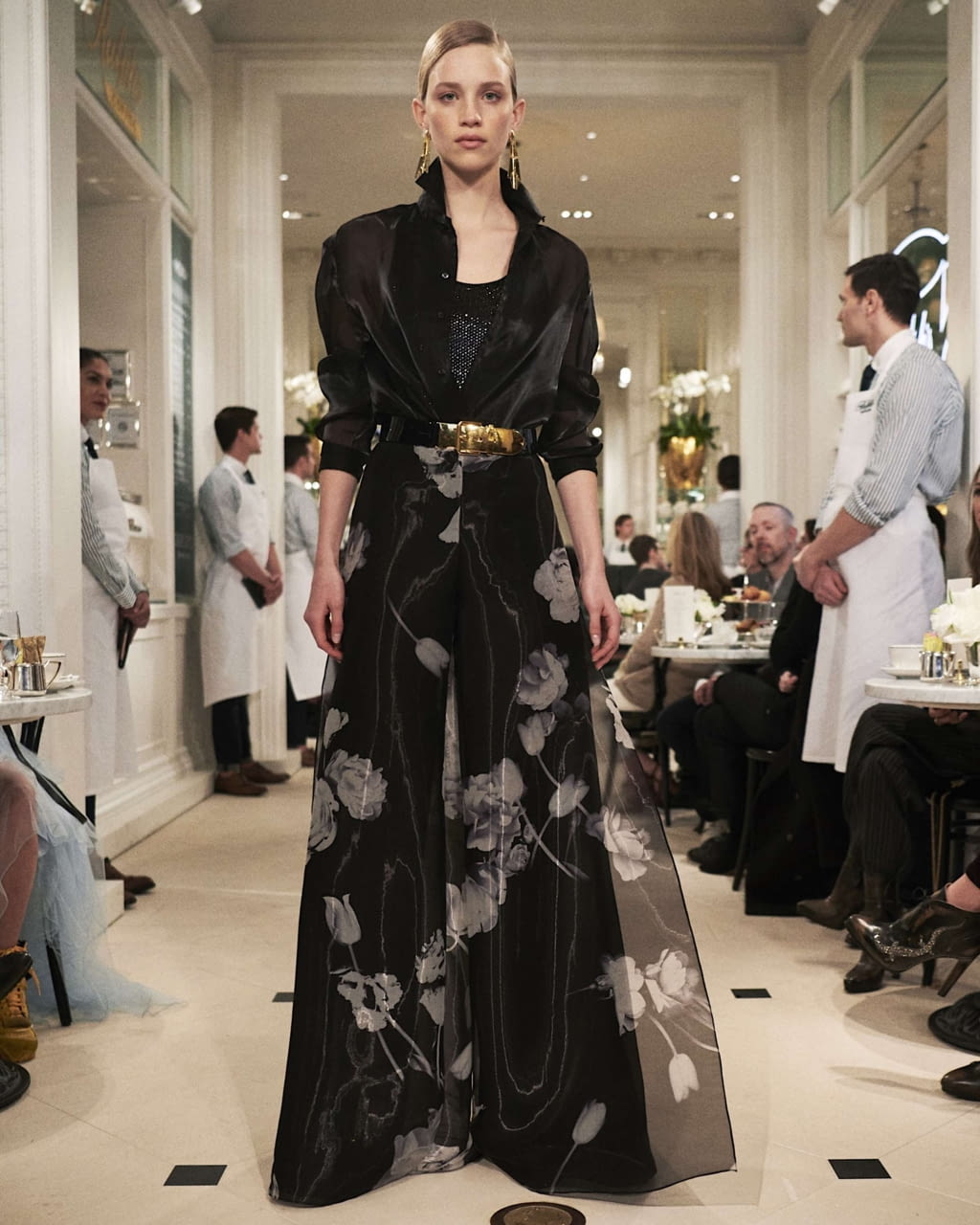 Fashion Week New York Spring/Summer 2019 look 31 de la collection Ralph Lauren womenswear
