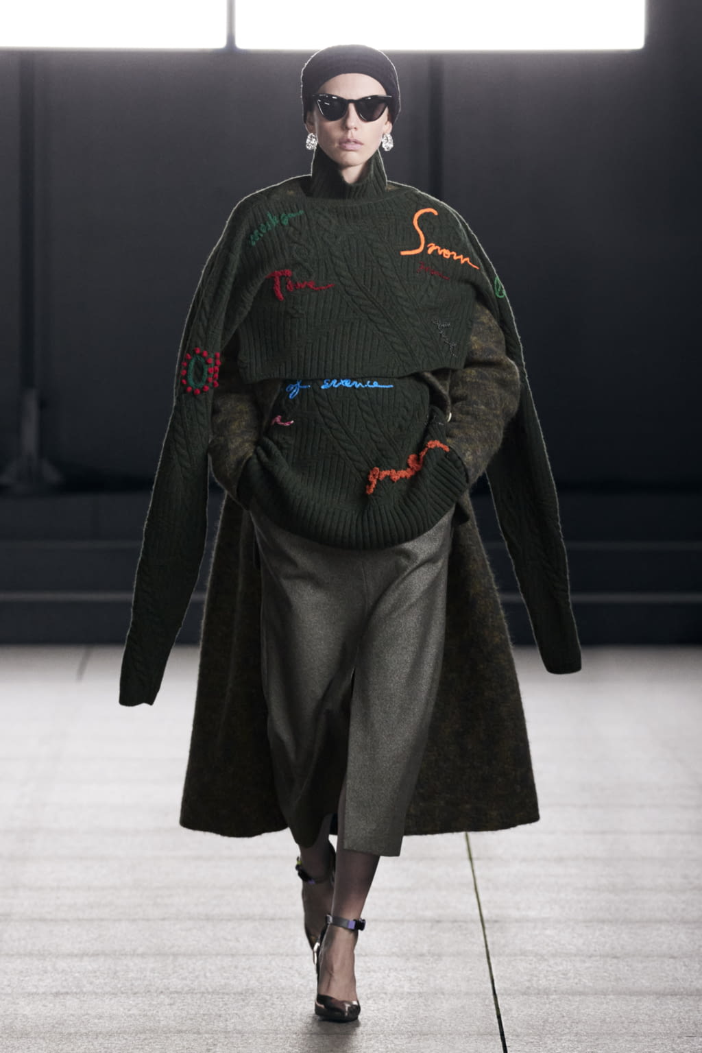 Fashion Week Paris Fall/Winter 2022 look 31 from the Mame Kurogouchi collection womenswear