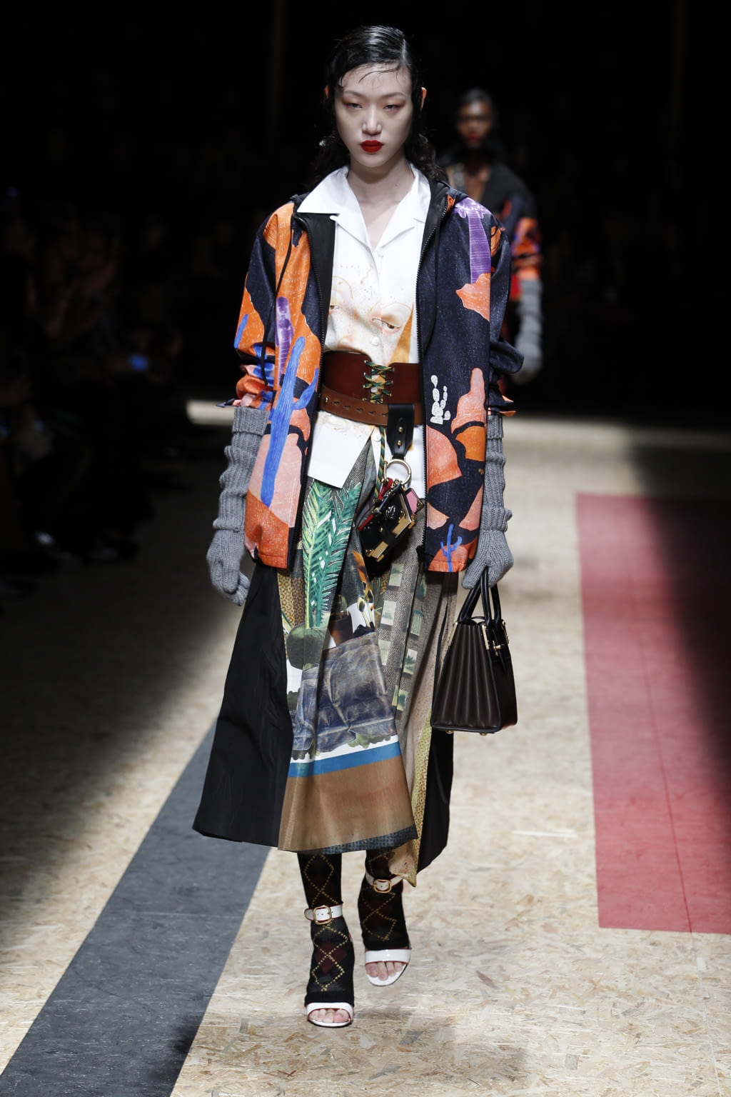 Fashion Week Milan Fall/Winter 2016 look 31 from the Prada collection 女装