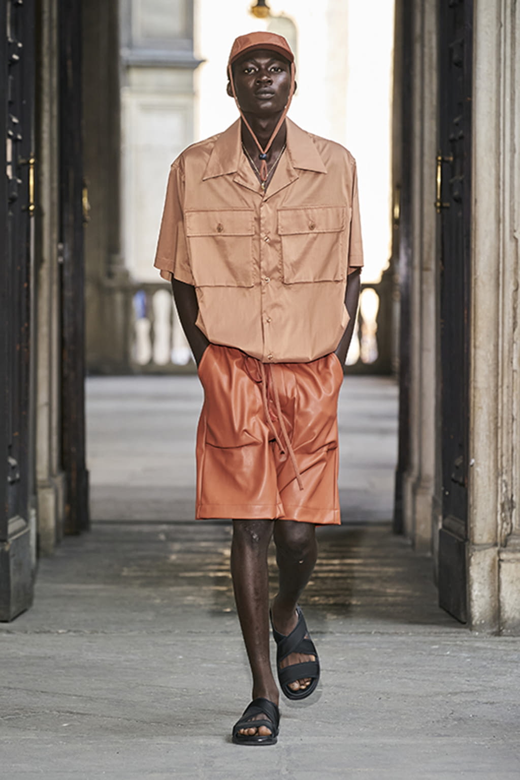 Fashion Week Milan Spring/Summer 2021 look 32 from the David Catalan collection menswear