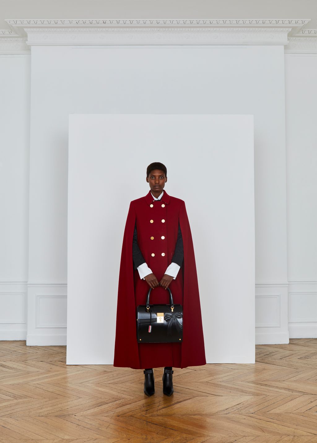 Fashion Week Paris Pre-Fall 2018 look 32 from the Thom Browne collection 女装