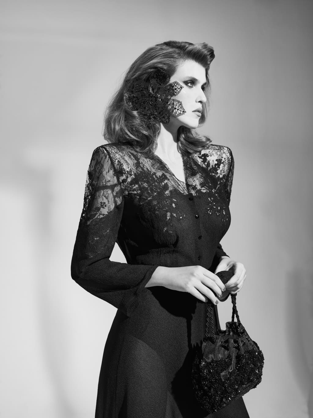 Fashion Week Paris Fall/Winter 2020 look 32 from the Ulyana Sergeenko collection couture