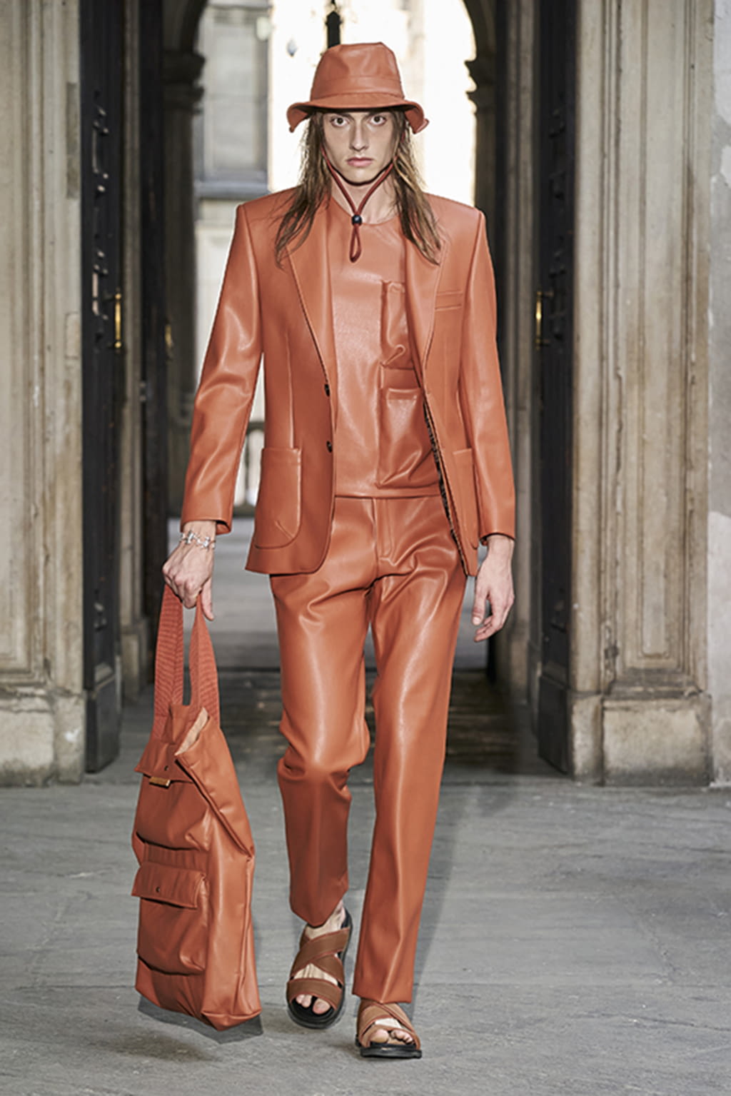 Fashion Week Milan Spring/Summer 2021 look 33 from the David Catalan collection menswear