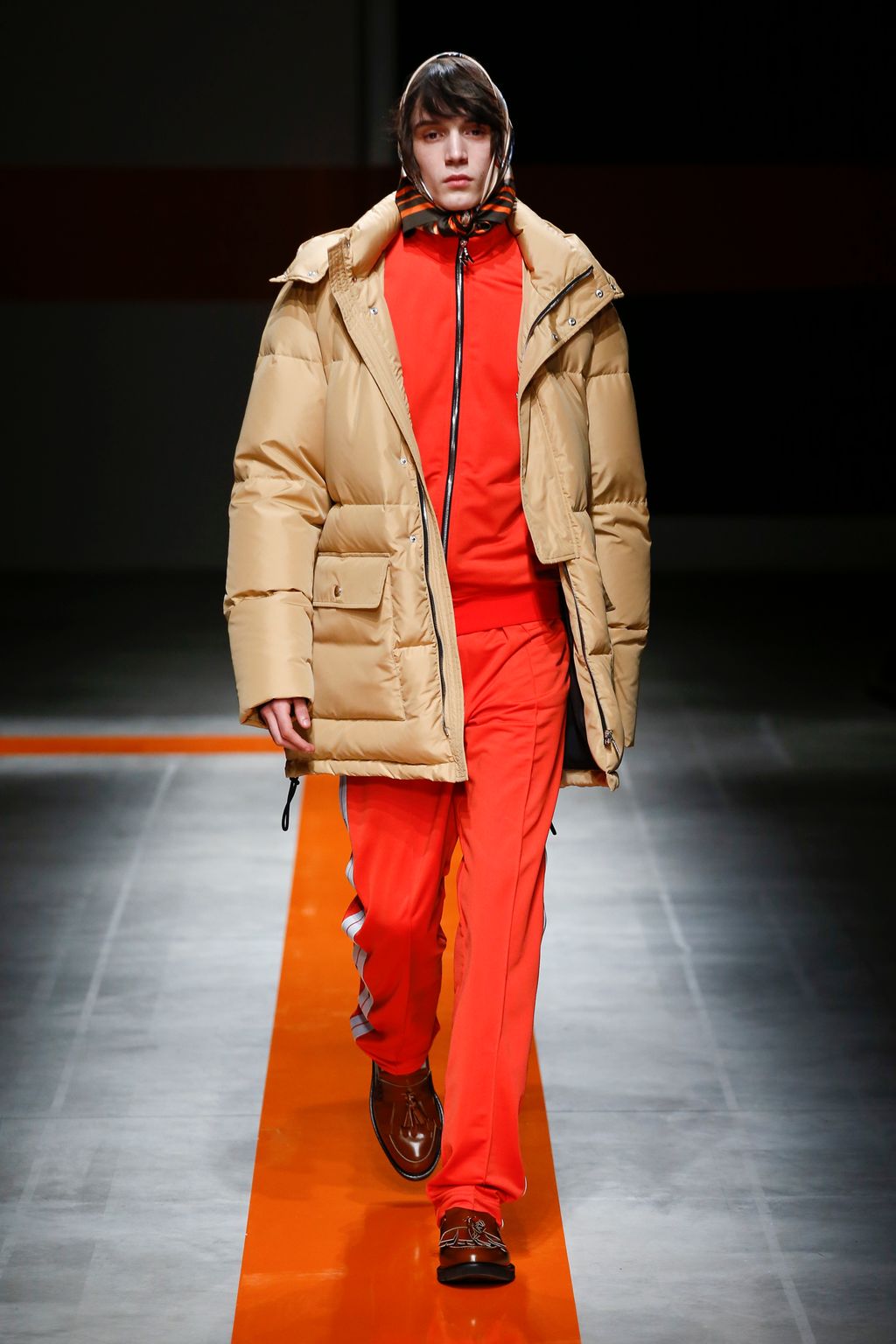 Fashion Week Milan Fall/Winter 2017 look 33 from the MSGM collection menswear