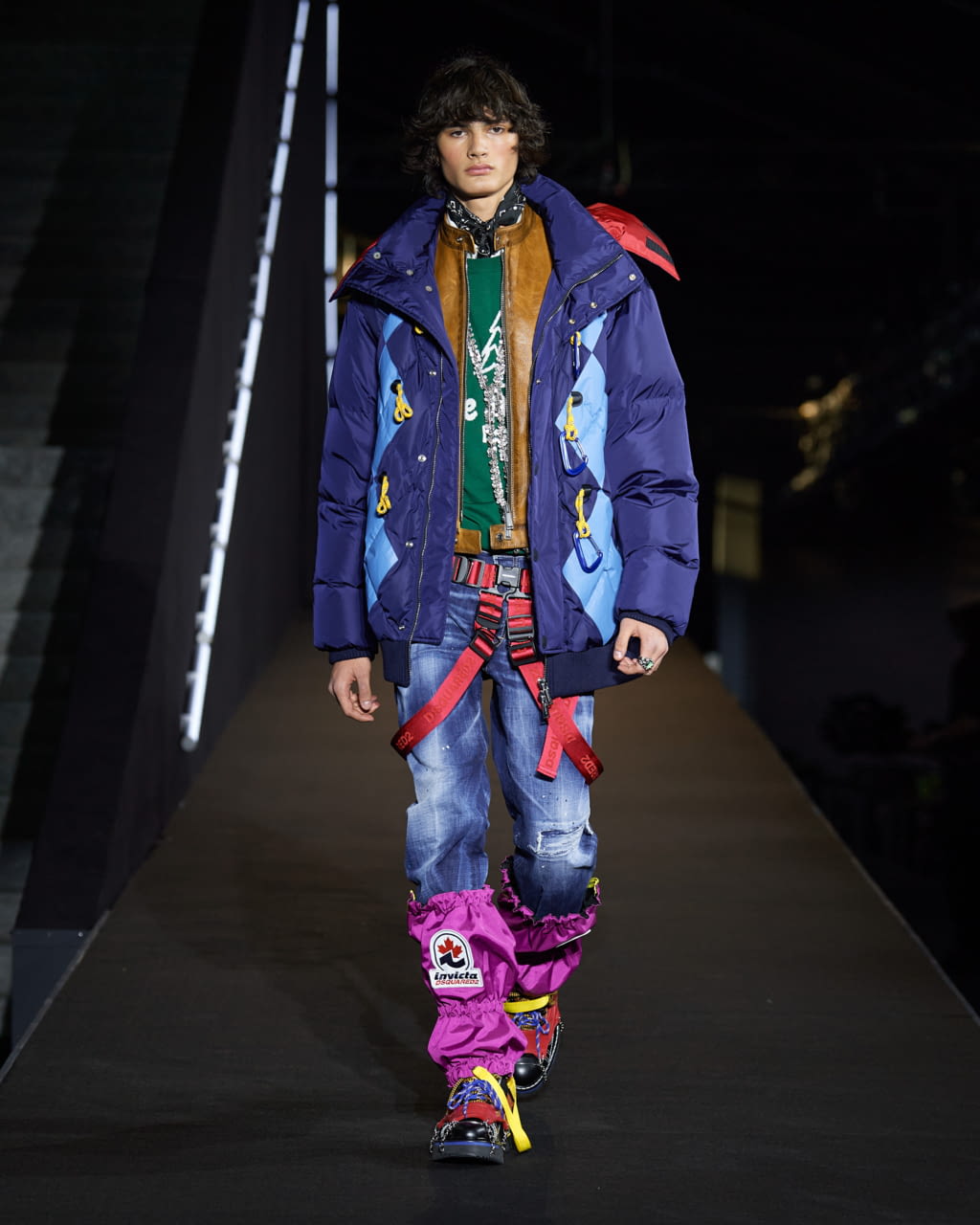 Fashion Week Milan Fall/Winter 2022 look 33 from the Dsquared2 collection 男装