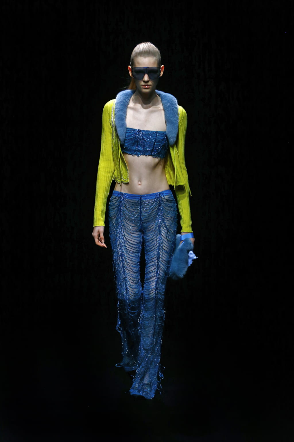 Fashion Week Milan Fall/Winter 2021 look 33 from the Blumarine collection womenswear
