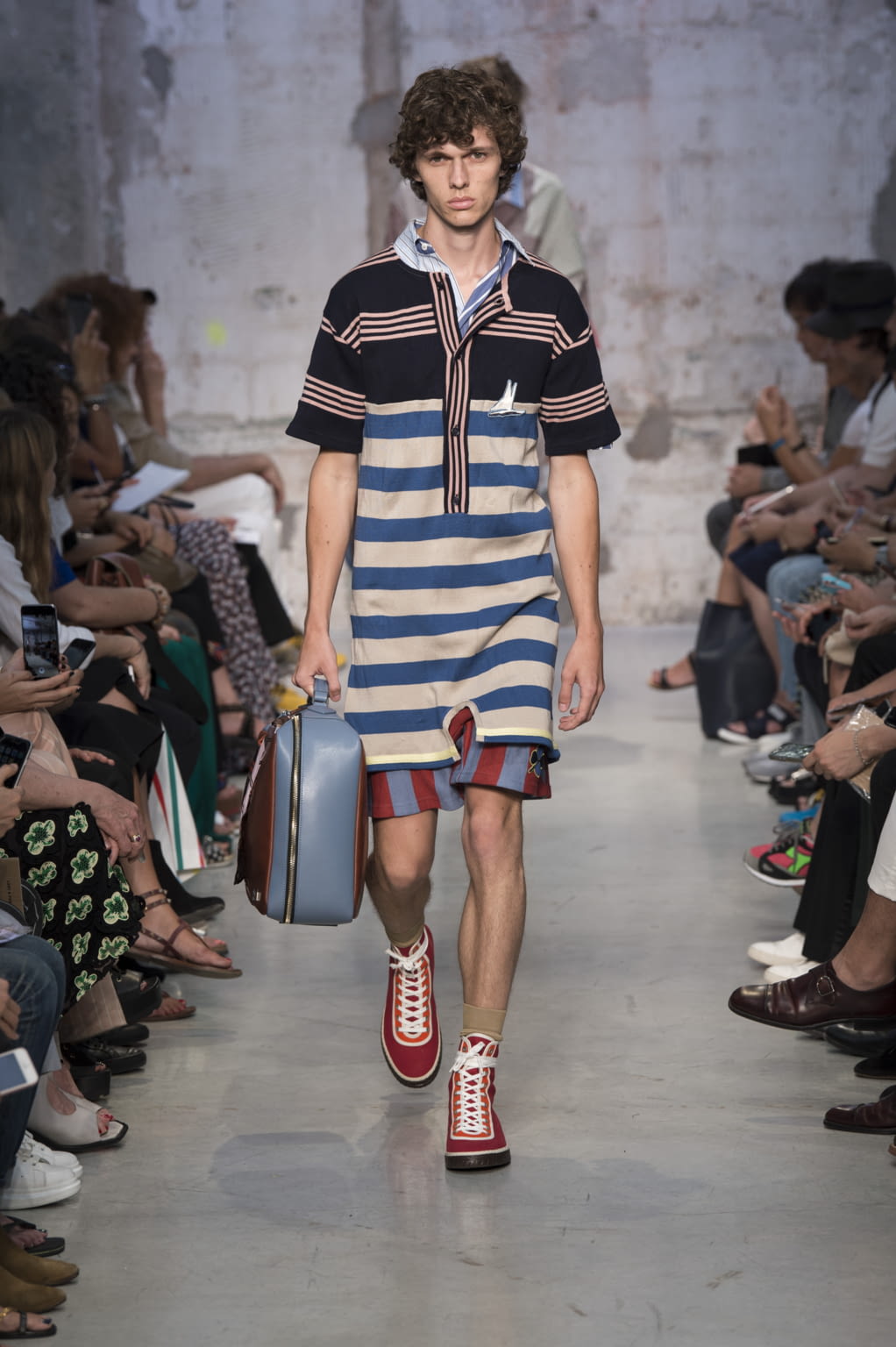 Fashion Week Milan Spring/Summer 2018 look 34 from the Marni collection 男装