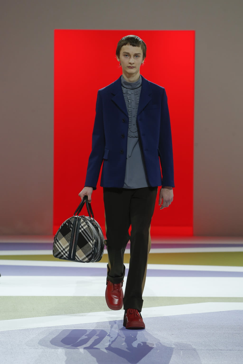 Fashion Week Milan Fall/Winter 2020 look 33 from the Prada collection 男装