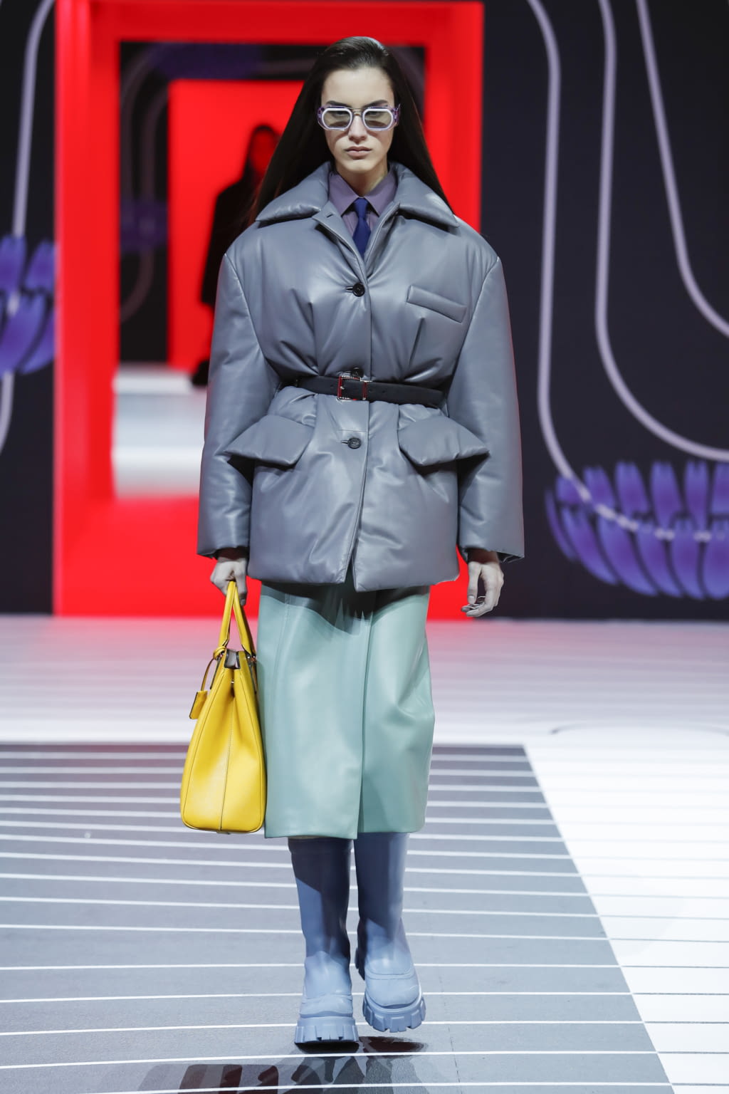 Fashion Week Milan Fall/Winter 2020 look 33 from the Prada collection womenswear