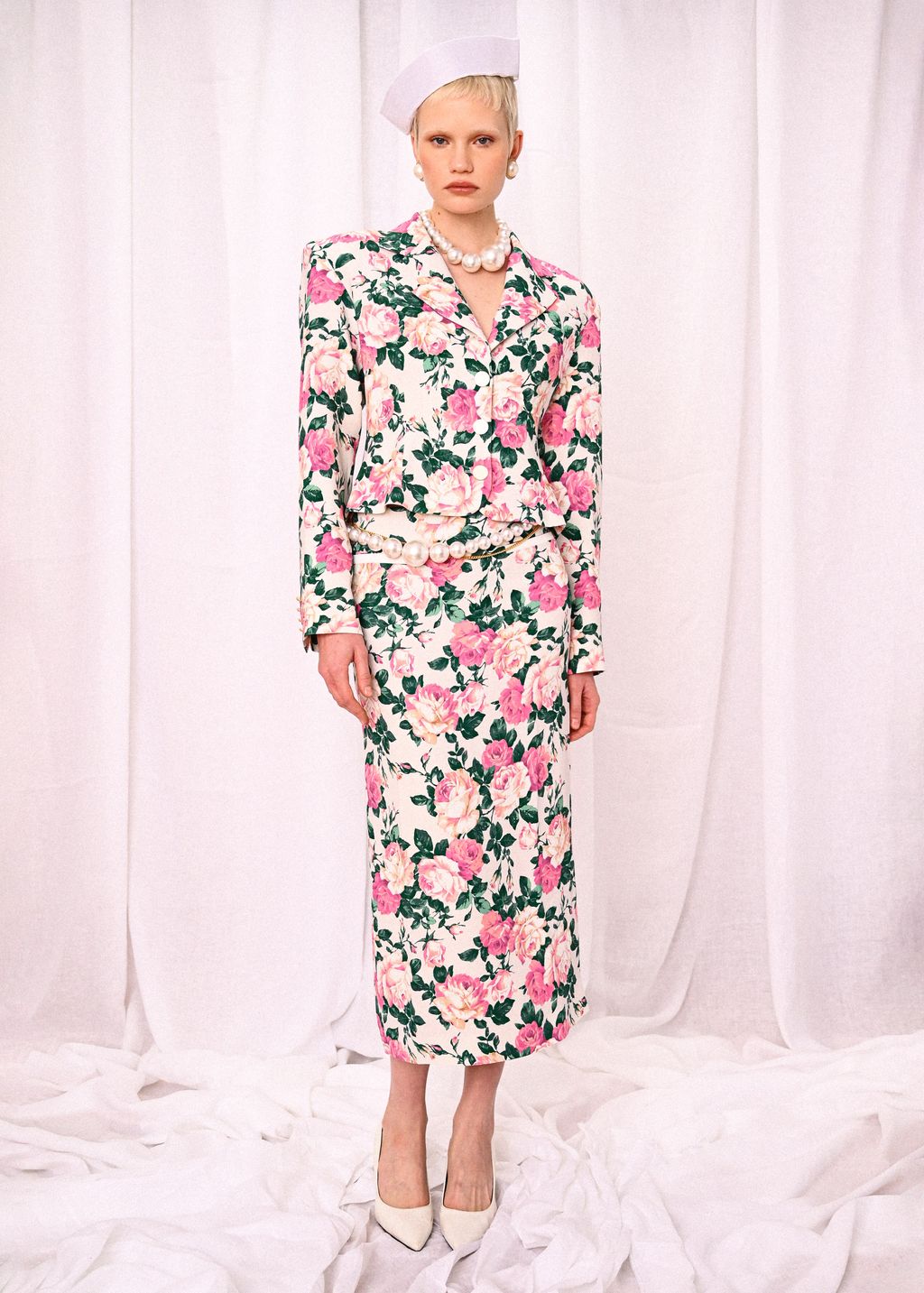 Fashion Week Paris Pre-Fall 2024 look 39 from the ROWEN ROSE collection 女装