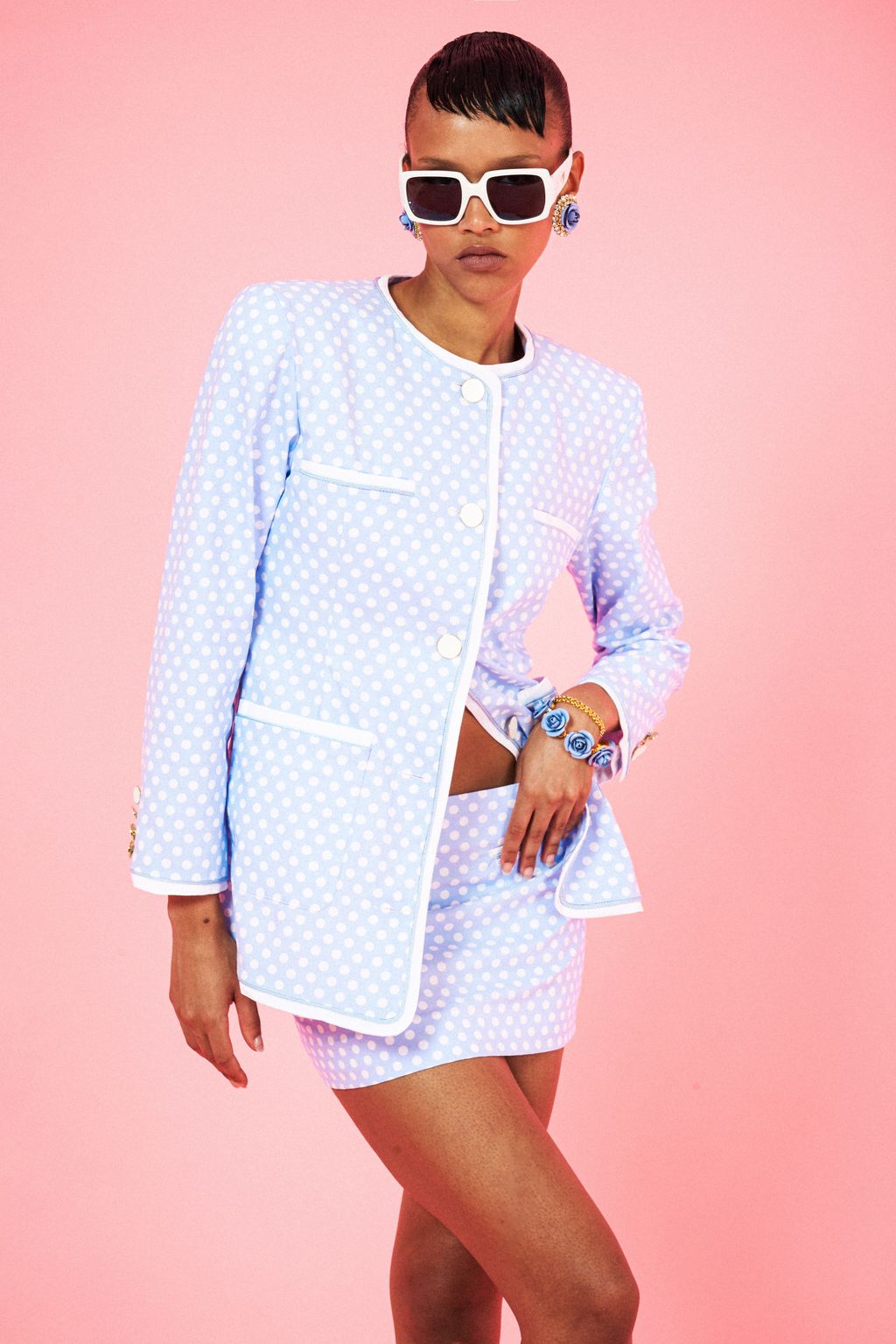 Fashion Week Paris Spring/Summer 2025 look 42 from the ROWEN ROSE collection 女装