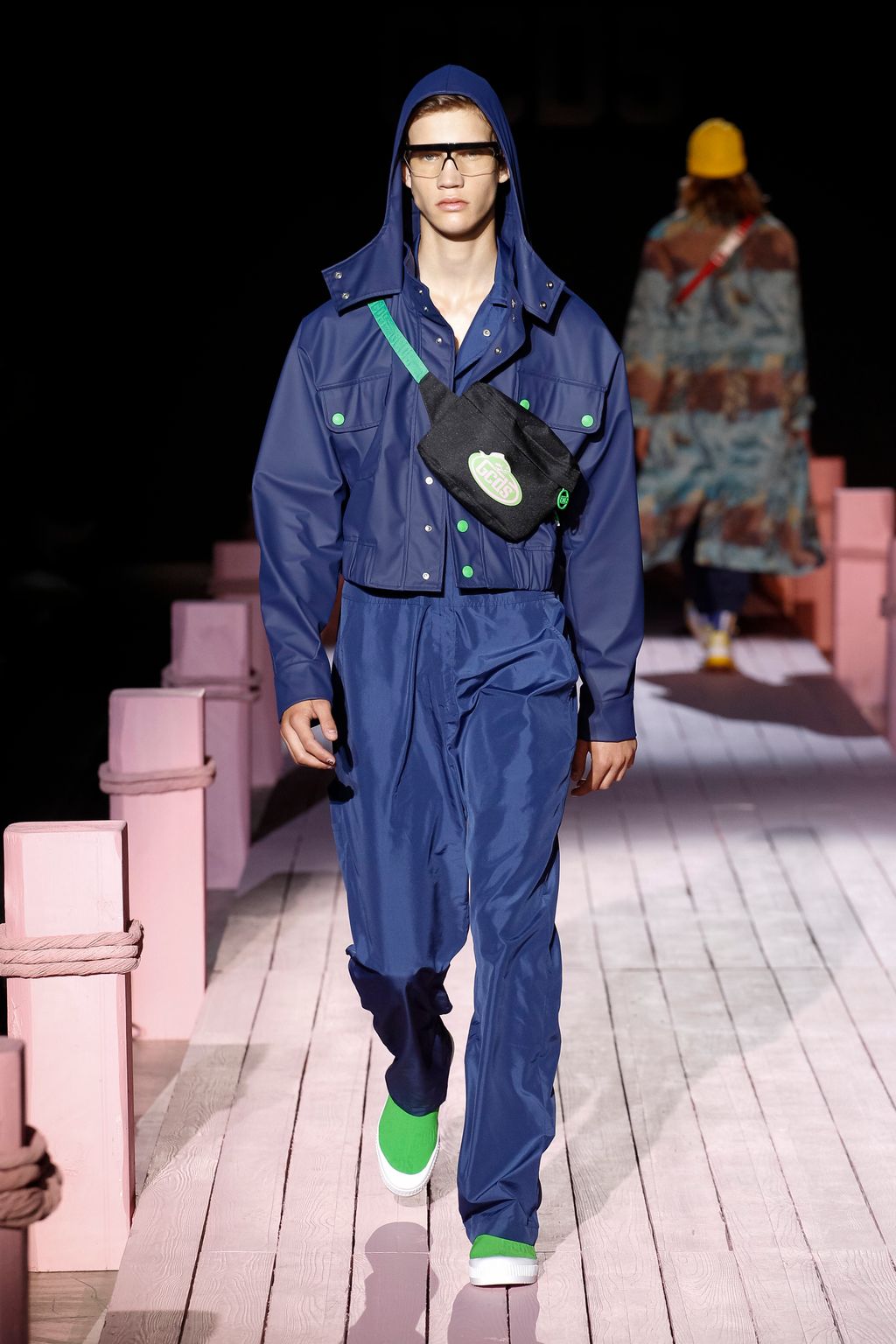 Fashion Week Milan Spring/Summer 2018 look 34 from the GCDS collection menswear