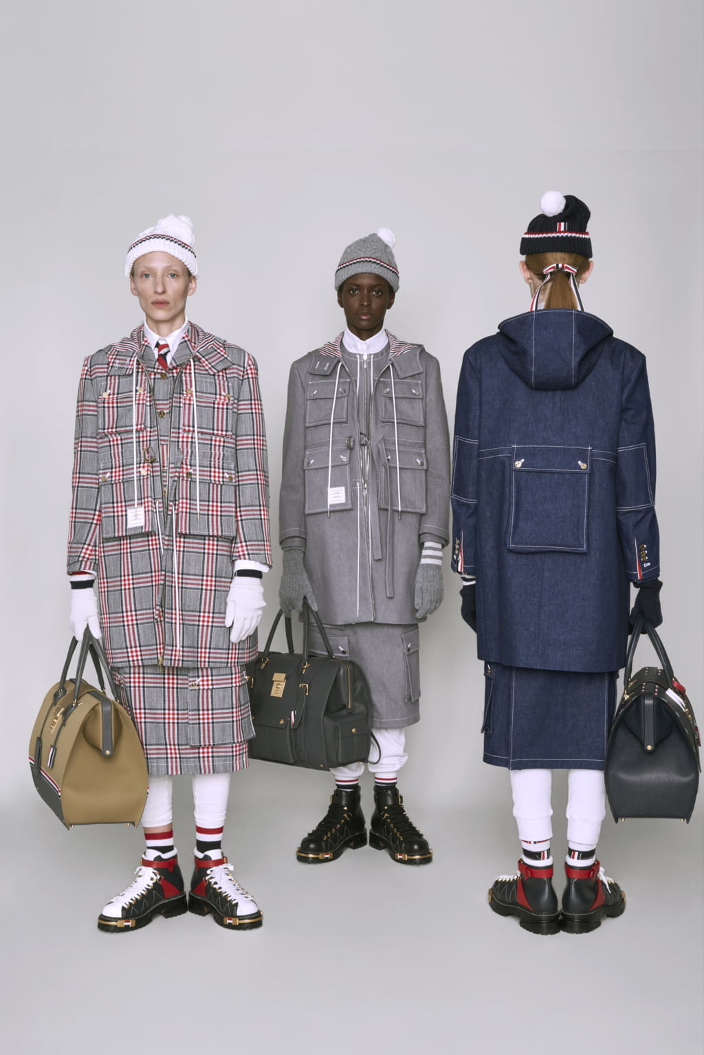 Fashion Week Paris Pre-Fall 2019 look 34 from the Thom Browne collection womenswear
