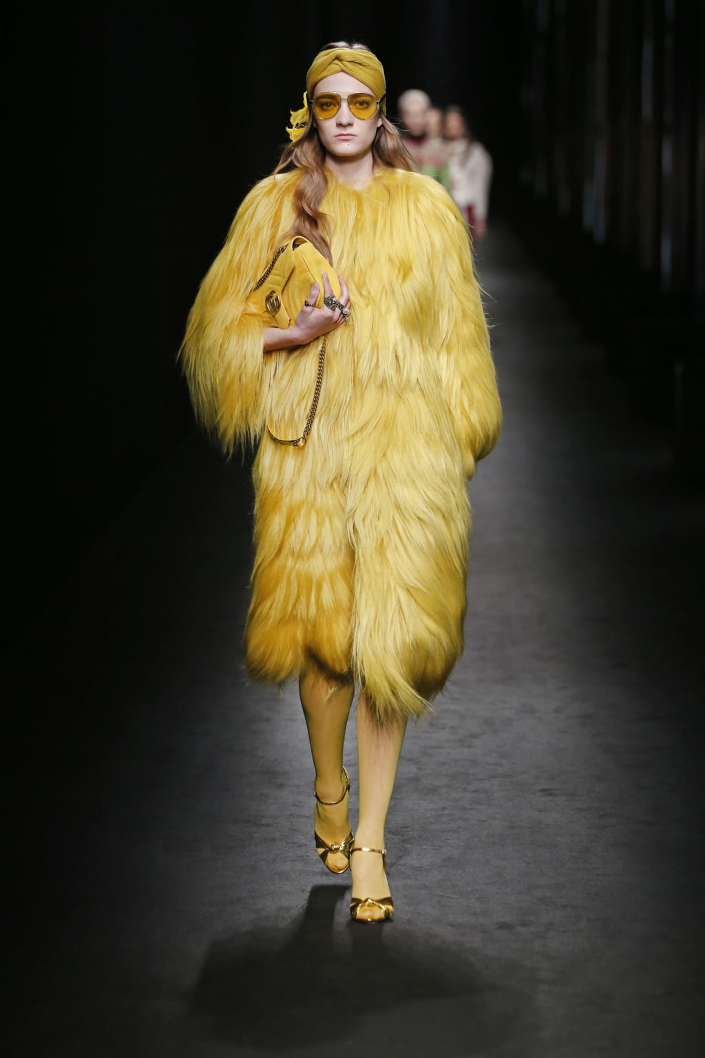Fashion Week Milan Fall/Winter 2016 look 34 from the Gucci collection womenswear