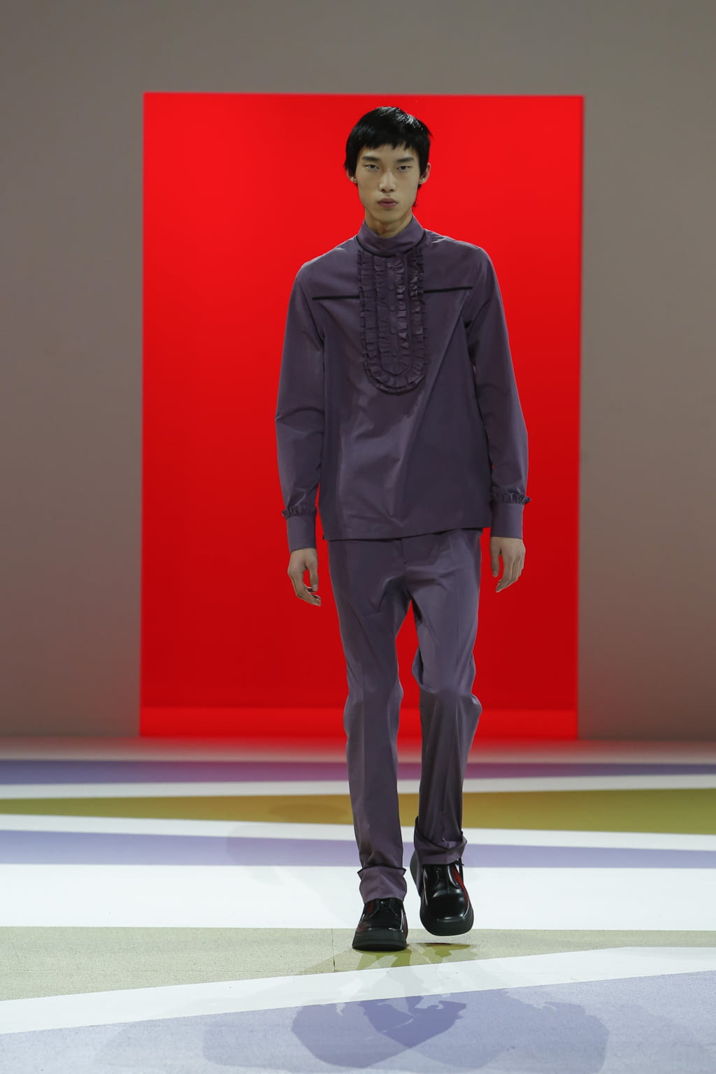 Fashion Week Milan Fall/Winter 2020 look 34 from the Prada collection 男装