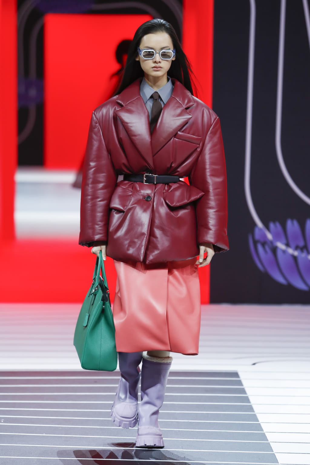 Fashion Week Milan Fall/Winter 2020 look 34 from the Prada collection 女装