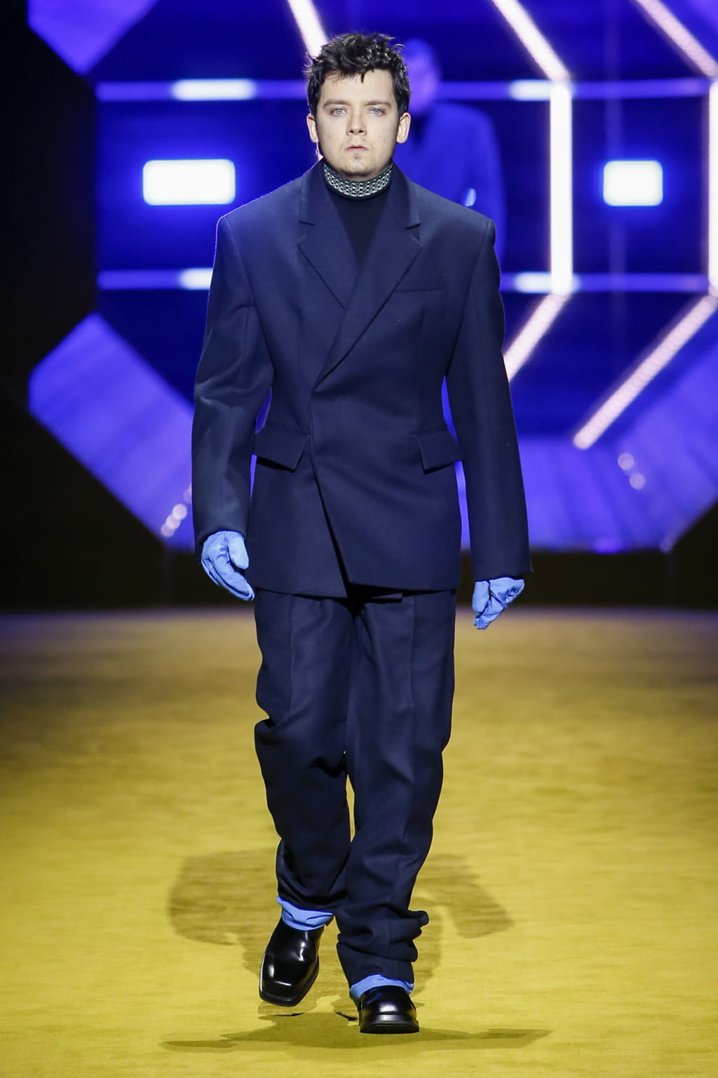 Fashion Week Milan Fall/Winter 2022 look 34 from the Prada collection 男装