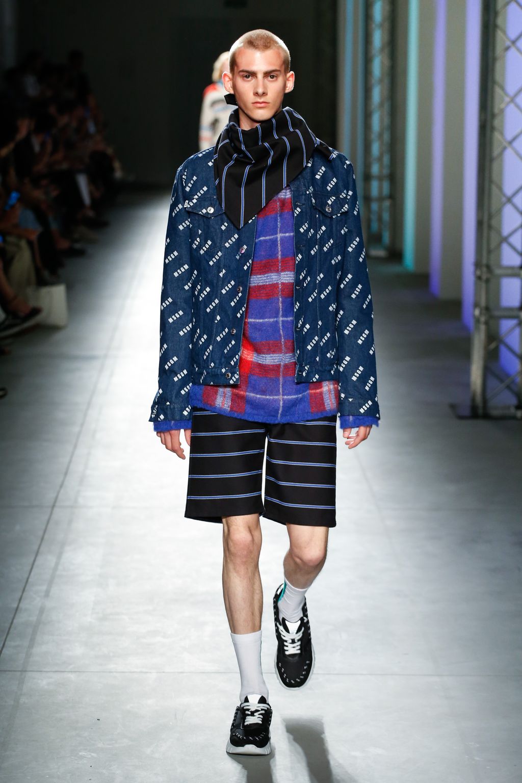 Fashion Week Milan Spring/Summer 2018 look 35 from the MSGM collection menswear