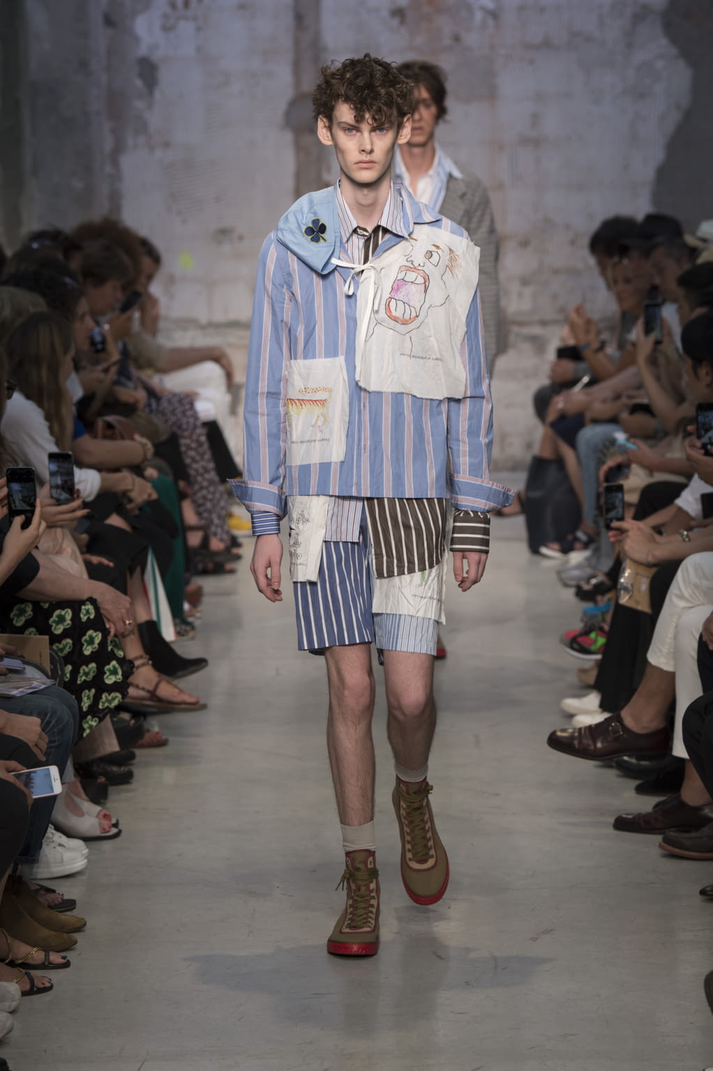 Fashion Week Milan Spring/Summer 2018 look 36 from the Marni collection 男装