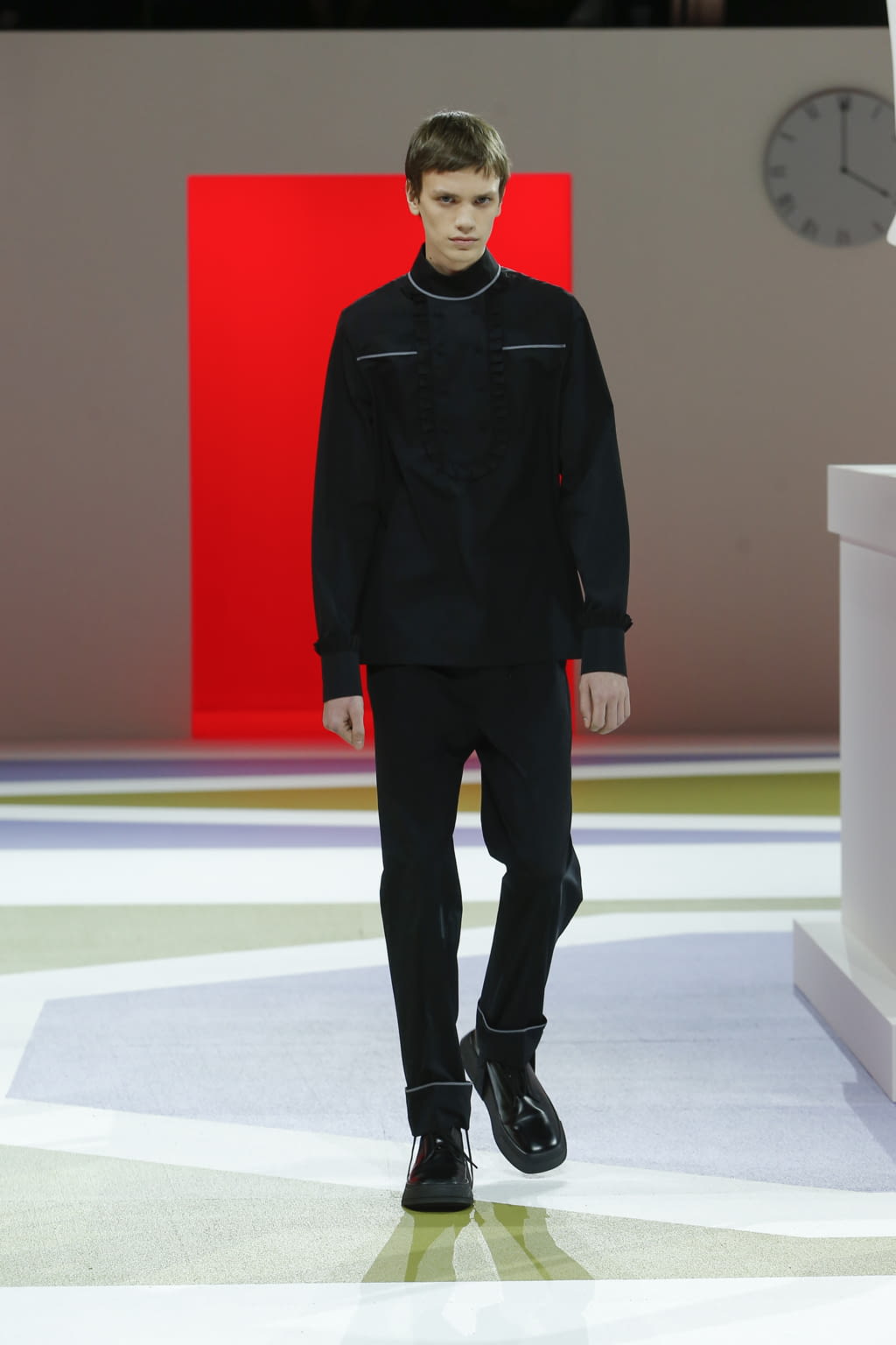 Fashion Week Milan Fall/Winter 2020 look 35 from the Prada collection menswear