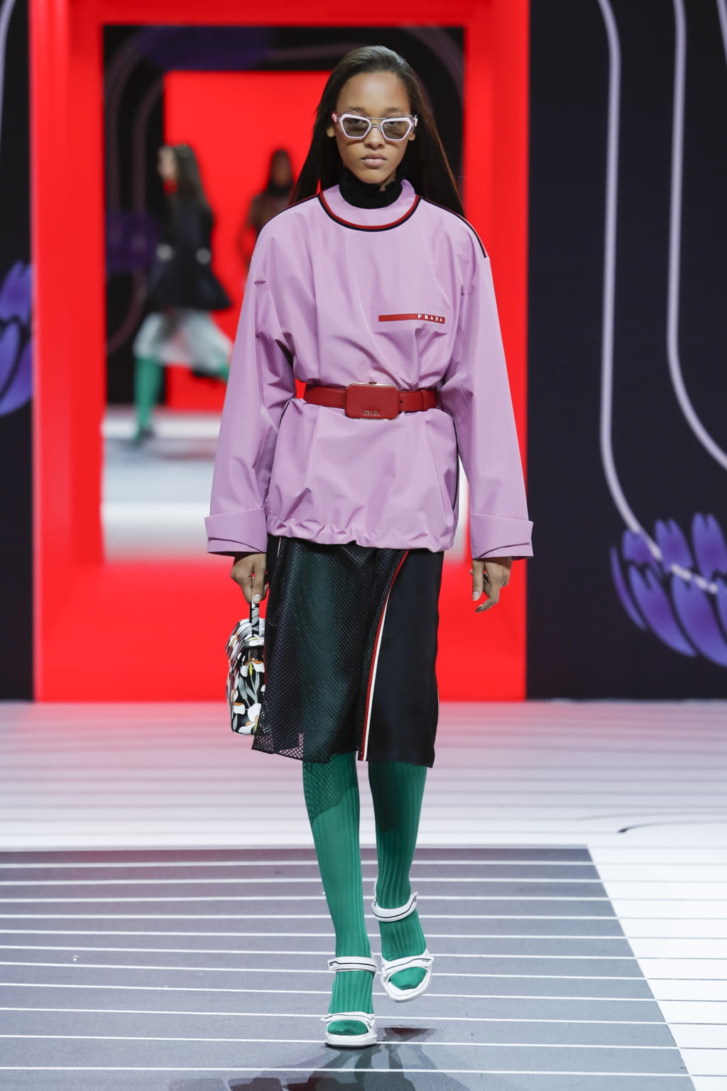 Fashion Week Milan Fall/Winter 2020 look 35 from the Prada collection womenswear